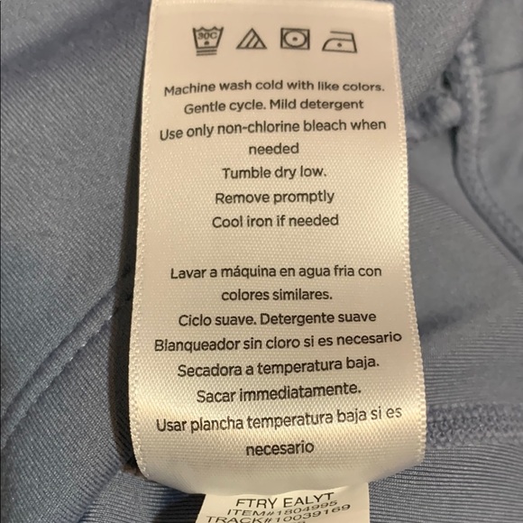 Light Blue Full-Zip Jacket - Picture 4 of 8